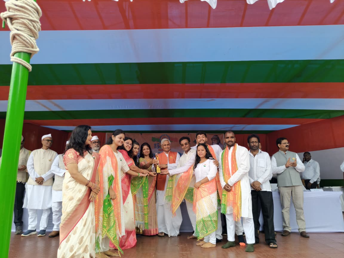 Award Received by Our Cultural Team from VC of VBU on 15th August,2026